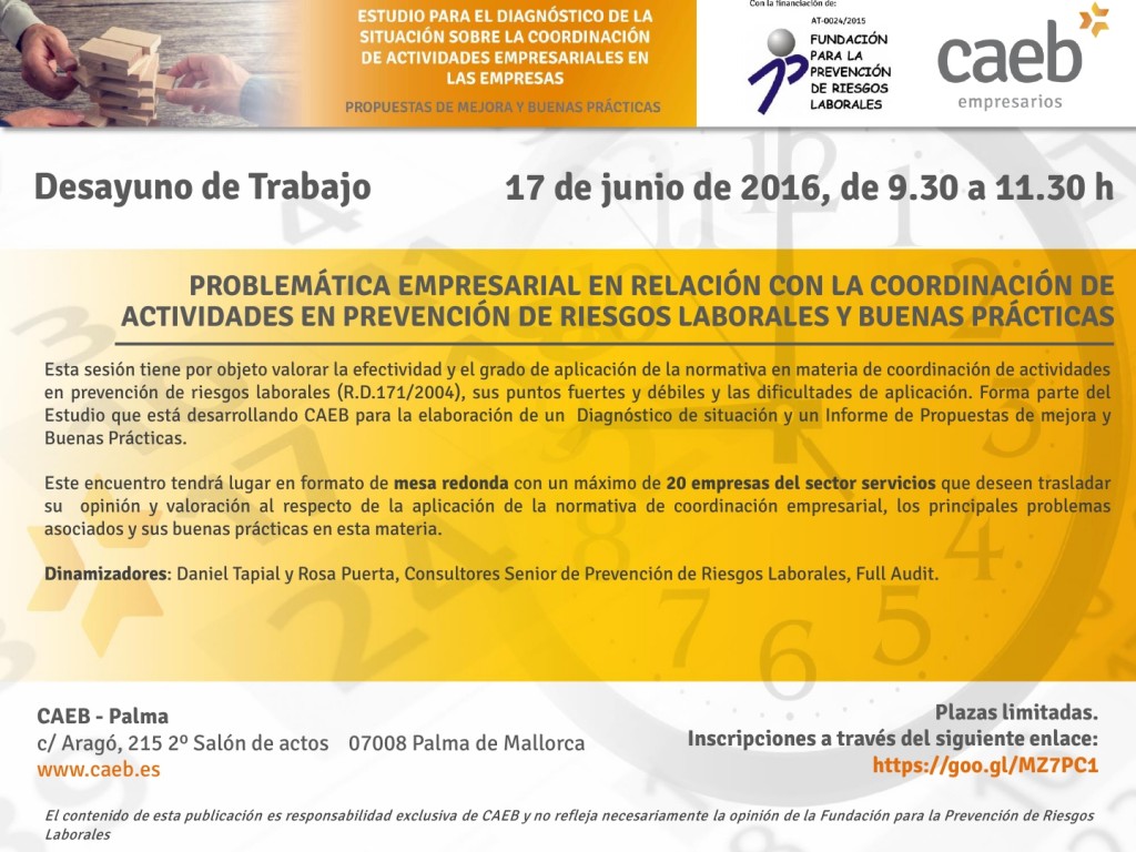 20160617 DESAYUNO TRABAJO CAE_Gral